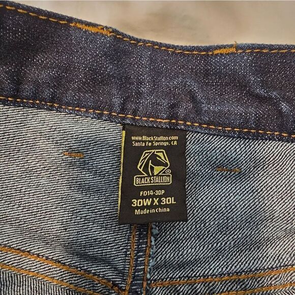 Black Stallion Mens Work Pants - Picture 4 of 8